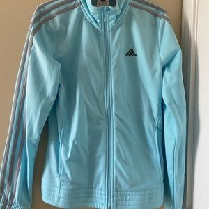 Baby Blue Adidas Track Jacket